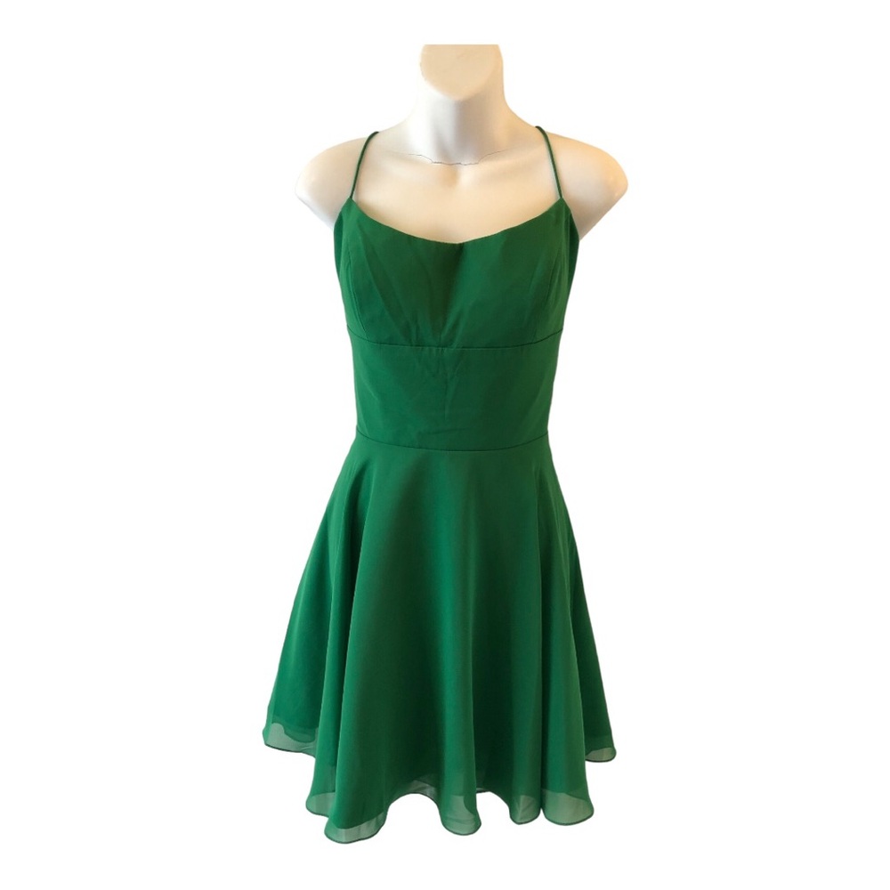 Emerald green Lucci Lu Size 12 Cocktail dress nwt